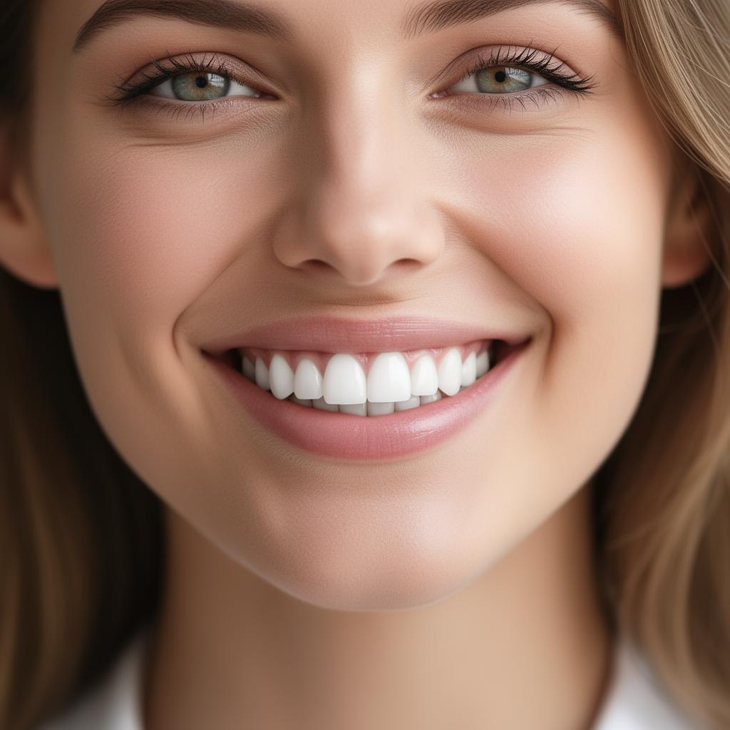 Premium porseleinen veneers op een tandtechnisch dienblad